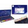 LEAN Set von 36 Aquarellstiften im Metallbehälter