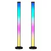 LEAN Smart Floor Lamps Colorful RGB LED Lights Remote Control App 125cm 2 pcs