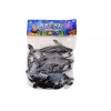 LEAN TOYS 17521 Set aus 6 Meeres tier figuren - Orca, Hai, Wal, Delfin, Schildkröte & Mantarochen - Mehrfarbig