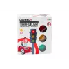 LEAN TOYS 20644 Verkehrsampel-Spielzeug mit Licht- und Soundeffekten