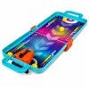 LEAN TOYS 3-in-1 Mini Arcade Game – Tragbarer Tisch-Basketball, Flipper & Bowling-Koffer (mehrfarbig)
