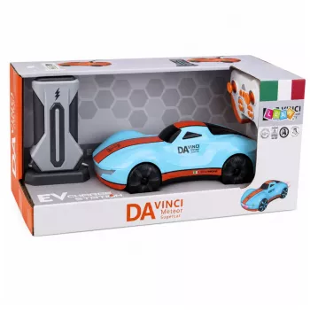 LEAN TOYS 30335 Modernes ferngesteuertes Auto RC Lichtstation Blau 1:16