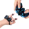 LEAN TOYS 360° Gesten-Fernbedienungs-RC-Stuntcar Rot