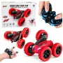 LEAN TOYS 360° Gesten-Fernbedienungs-RC-Stuntcar Rot