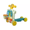 LEAN TOYS 4in1 Buggy-Lerntisch-Roller-Fahrrad für Babys Blau