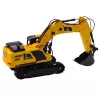 LEAN TOYS 9-Kanal 2,4 GHz RC Crawler-Bagger mit Sounds und LED-Leuchten, Maßstab 1:14