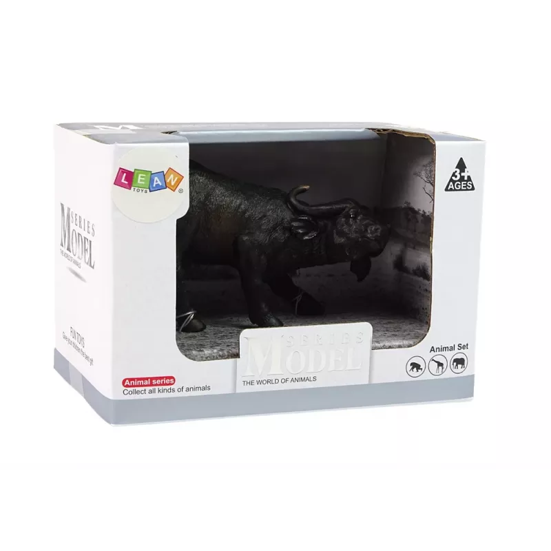 LEAN TOYS African Buffalo Sammlerfigur Tiere der Welt