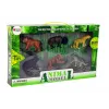 LEAN TOYS Afrikanische Waldtiere Figurenset Bär Tiger