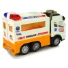 LEAN TOYS Ambulance Batterieauto mit Licht und Sound