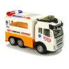 LEAN TOYS Ambulance Batterieauto mit Licht und Sound