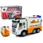 LEAN TOYS Ambulance Batterieauto mit Licht und Sound