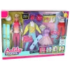LEAN TOYS Anlily Kinderpuppe 4 Sport Ski-Zubehör
