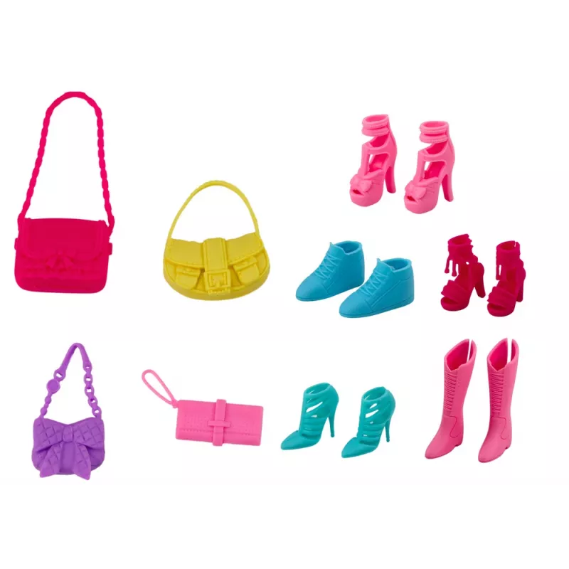 LEAN TOYS Anlily Puppen-Set Kleidung Accessoires Extras
