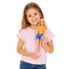 LEAN TOYS Anlily Puppen-Set mit großem Helikopter, beweglichen Rotoren und Modepuppe – Lila