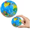 LEAN TOYS Anti-Stress-Ball Knetglobus Erde Übungsball 6cm
