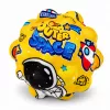 LEAN TOYS Anti-Stress-Schaumstoffball mit Noppen zum Hüpfen Kosmos 7 cm