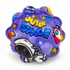 LEAN TOYS Anti-Stress-Schaumstoffball mit Noppen zum Hüpfen Kosmos 7 cm