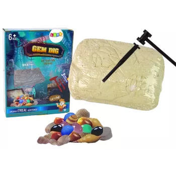 LEAN TOYS Archäologisches Edelstein-Bergbau-Kristallset