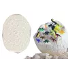 LEAN TOYS Archäologie-Ausgrabungsset Riesiges Ei 12 Dinosaurierfiguren