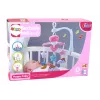 LEAN TOYS Babybett-Mobile Sky Sound Pink