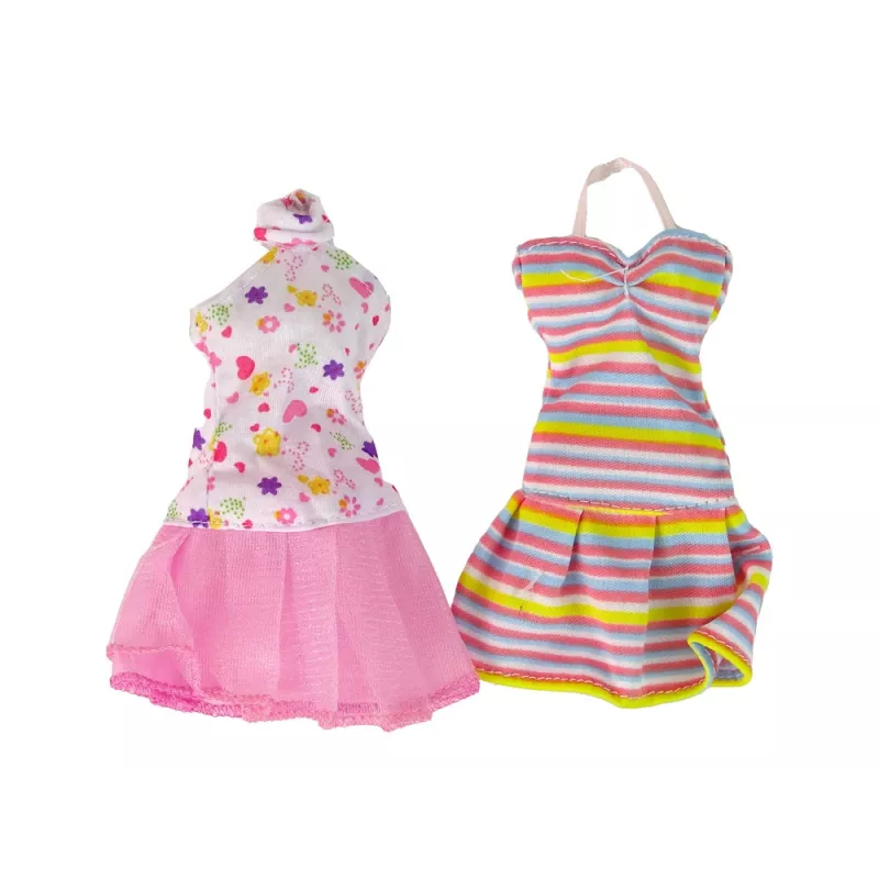 LEAN TOYS Baby Doll Emily Accessories Removable Dresses