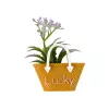 LEAN TOYS Babypuppe Emily Autumn Rote Haare Blumen