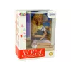 LEAN TOYS Baby Doll Yoga Matte Lange Blonde Haare