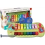 LEAN TOYS Baby Grand Piano mit Becken und beleuchteten Tasten Musikspielzeug
