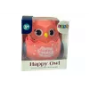 LEAN TOYS Baby Sensorische Eule Pink