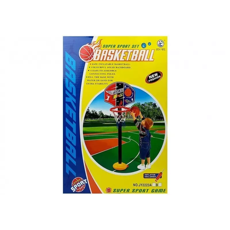 LEAN TOYS Basketball Set für Kinder