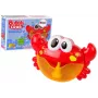 LEAN TOYS Badespielzeug Seifenblasengenerator Rote Krabbe