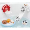 LEAN TOYS Bath Toys Pets Farm Slide Basket Strainer 10 pcs