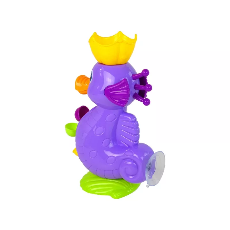 LEAN TOYS Badespielzeug Seepferdchen Wasserfall-Dusche