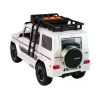 LEAN TOYS Batteriebetriebenes Off-Road Auto Weiß