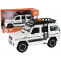 LEAN TOYS Batteriebetriebenes Off-Road Auto Weiß