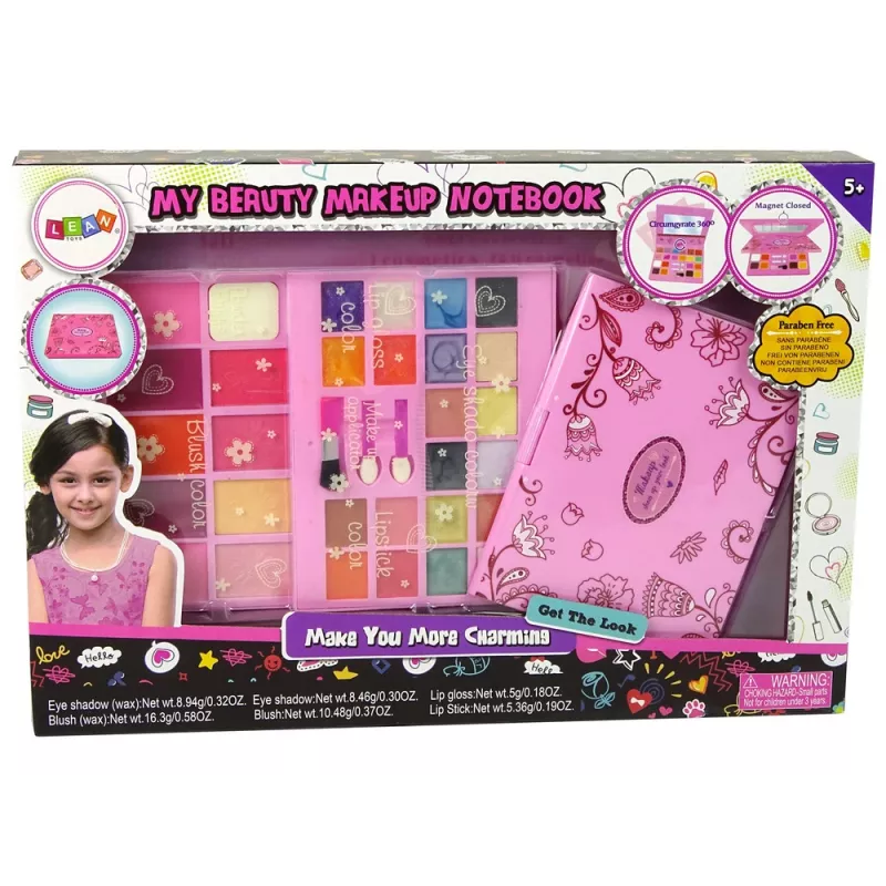 LEAN TOYS Beauty Palette Makeup Set für Mädchen