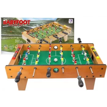 LEAN TOYS Big Football Table 70 cm Soccer Sport - Tischfußballspiel mit 22 Spielern