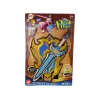 LEAN TOYS Blue Warrior Schwert-Schild-Set aus EVA-Schaum