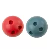 LEAN TOYS Bowling Set mit Katzen für Kinder, 10 Bowling-Pins, 2 bunte Bälle
