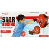 LEAN TOYS Boxer Set mit Handschuhen und Zielscheibe
