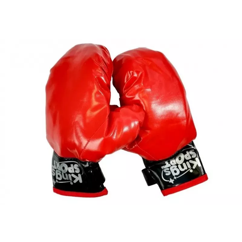 LEAN TOYS Boxer Set mit Handschuhen und Zielscheibe