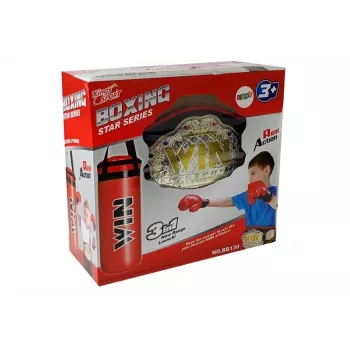 LEAN TOYS Boxset, Boxsack, Handschuhe, Gürtel