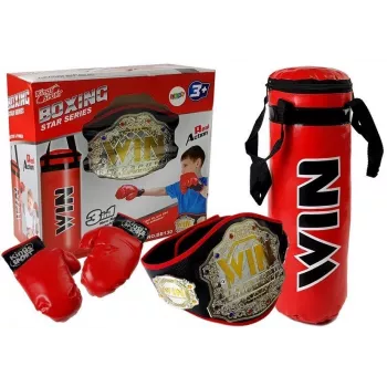 LEAN TOYS Boxset, Boxsack, Handschuhe, Gürtel