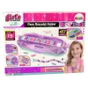 LEAN TOYS Armband-Herstellungsset mit bunten Perlen und Aufbewahrungsbox