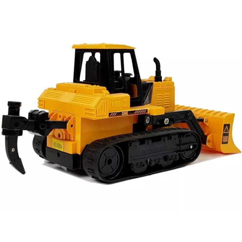 LEAN TOYS Bulldozer mit Raupenketten, ferngesteuert per Handgeste, 2.4G, 1:28