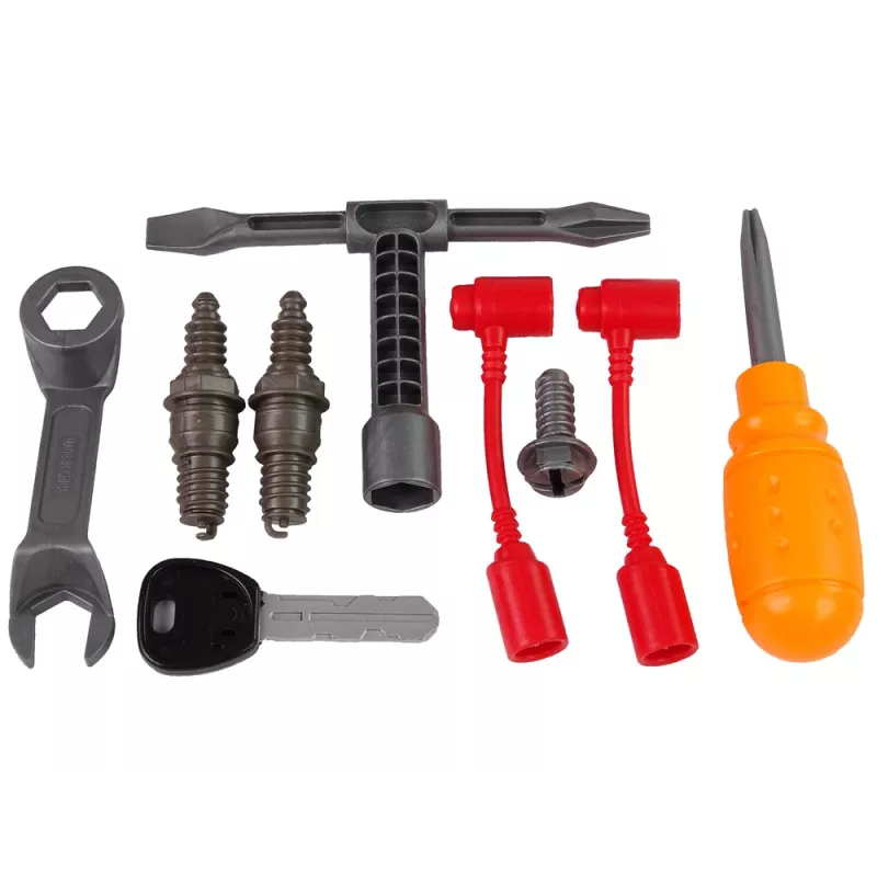 LEAN TOYS Automotor für den kleinen Mechaniker - DIY-Montage mit Licht und Sound
