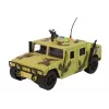 LEAN TOYS Auto Militärfahrzeug Reibungsantrieb Tarnung Sand Licht Geräusche