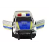 LEAN TOYS Car Police 1:14 Lights Sounds Silver