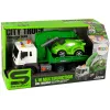 LEAN TOYS Car Transporter Roadside Assistance Tow Truck 1:16 Green Sound Lights