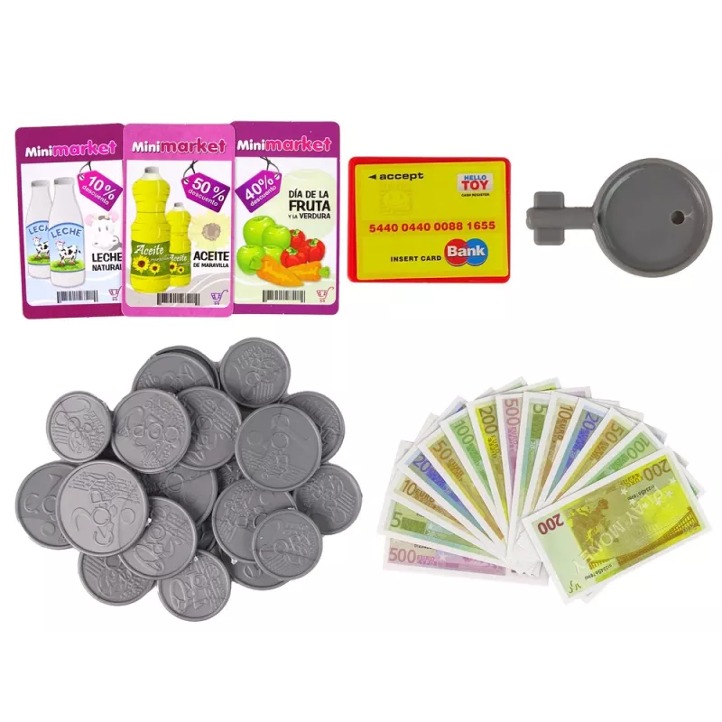 LEAN TOYS Registrierkasse mit Touchscreen